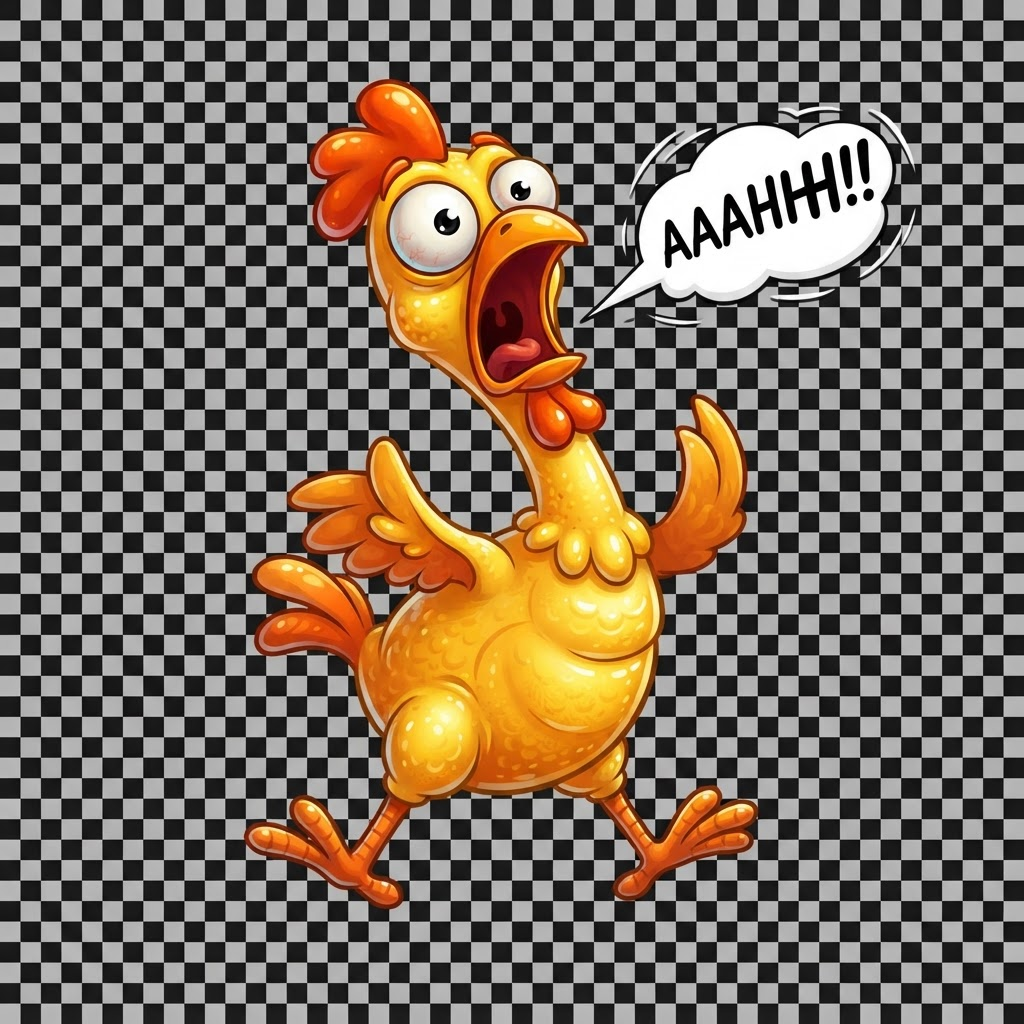 ChickenHood - Screaming Rubber Chicken
